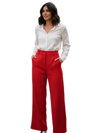 calça pantalona de alfaiataria