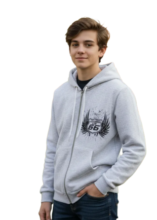 moletom com ziper california